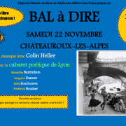 Affiche bal a dire 22 nov 2014