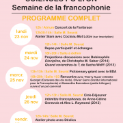 Affiche programme complet