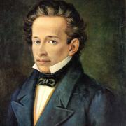 Leopardi giacomo 1798 1837 ritr a ferrazzi recanati casa leopardi